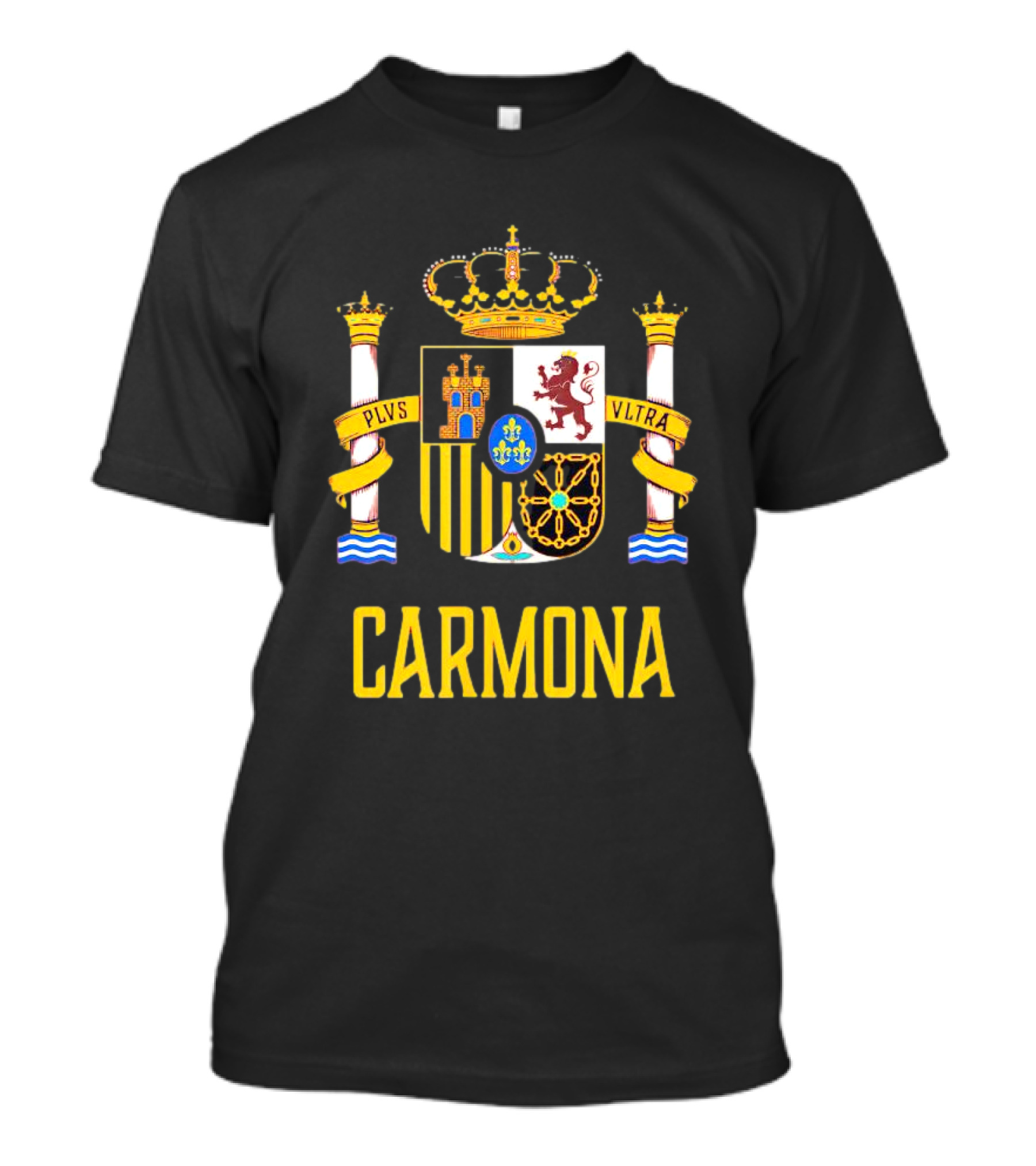 Carmona Spain Espana Coat Of Arms Crest Plus Ultra T-Shirt