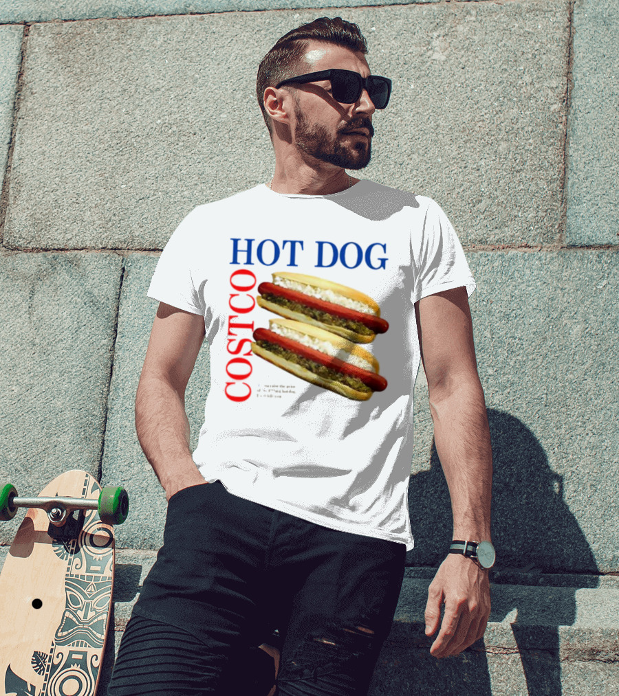 Hot Dog Costco Double Delight The Best Hot Dog T-Shirt