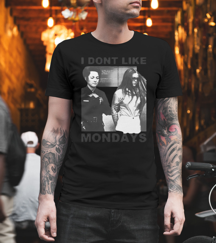 I Don’t Like Mondays Brenda Ann Spencer Arrest Scene T-Shirt