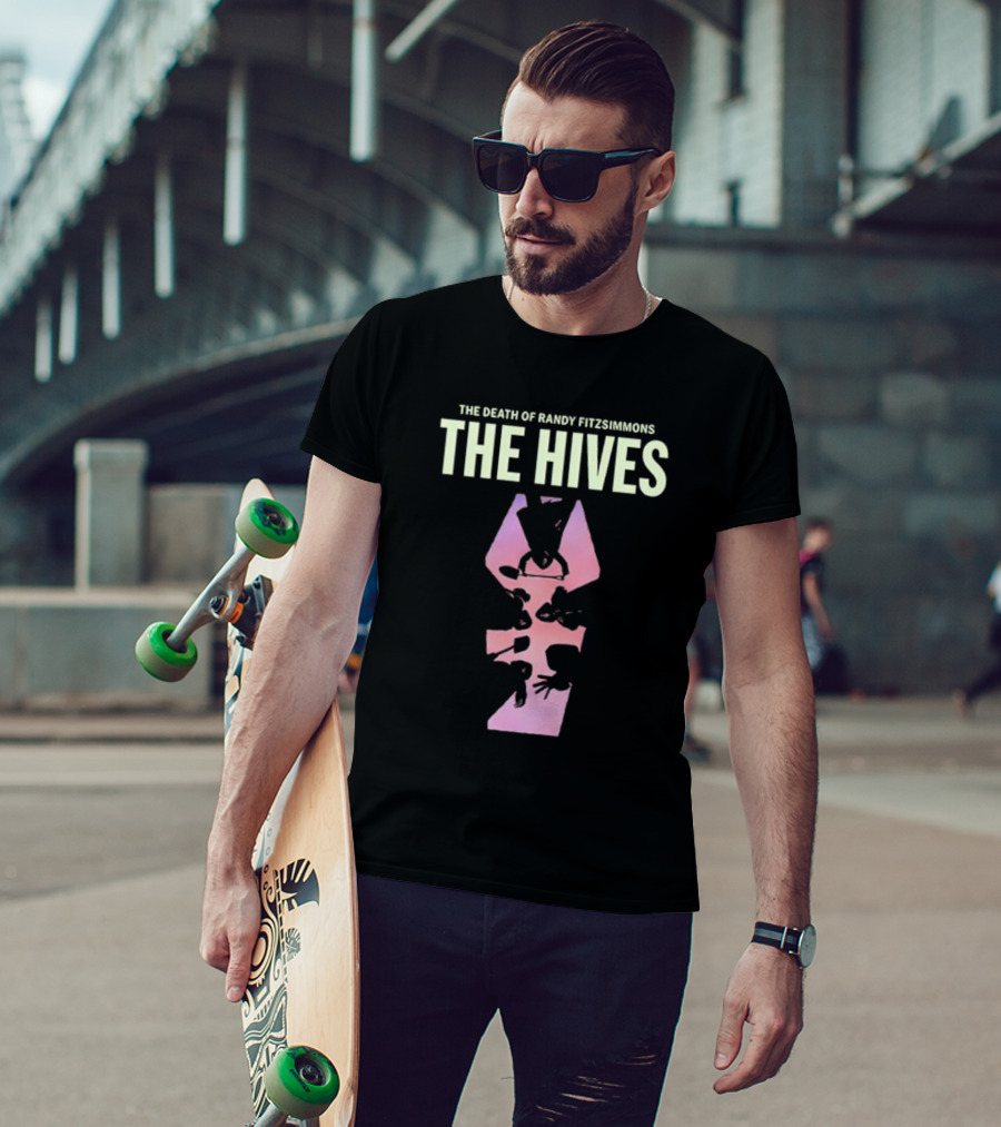 The Death Of Randy Fitzsimmons The Hives Coffin T-Shirt