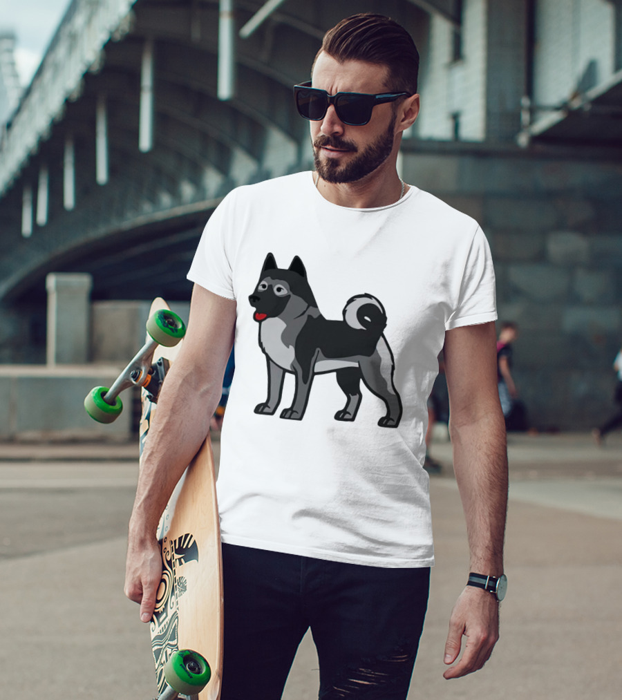 General Freya Organa The Norwegian Elkhound Puppy Dog T-Shirt