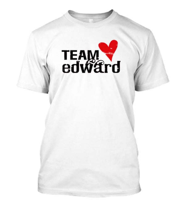 Team Edward Heart Twilight Taylor Lautner T-Shirt