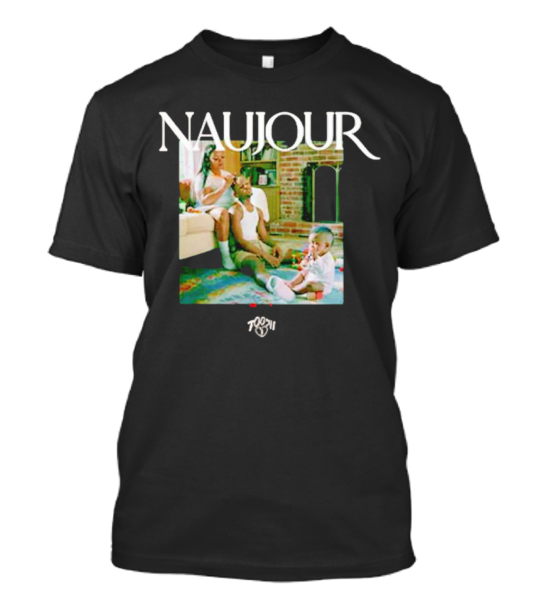 Naujour Dreams Are Born Belief Is Built Family Sitting Together T-Shirt