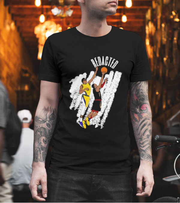 REDACTED Basketball Dunk T-Shirt REDACTED Basketball Dunk T-Shirt