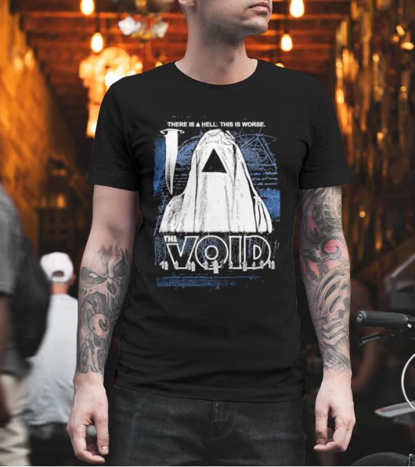 There Is a Hell This Is Worse The Void Pyramid Hooded Figure T-Shirt There Is a Hell This Is Worse The Void Pyramid Hooded Figure T-Shirt