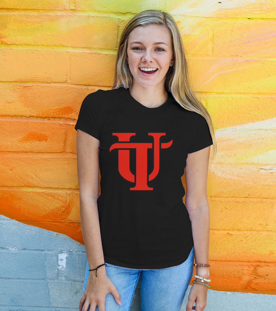 University Of Tampa UT Red Text T-Shirt