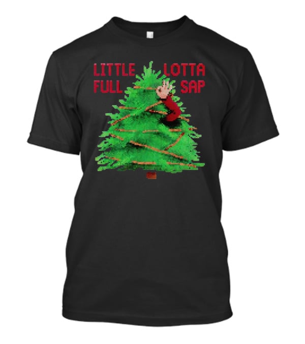 National Lampoon’s Christmas Vacation Little Full Lotta Sap Tree Scene T-Shirt