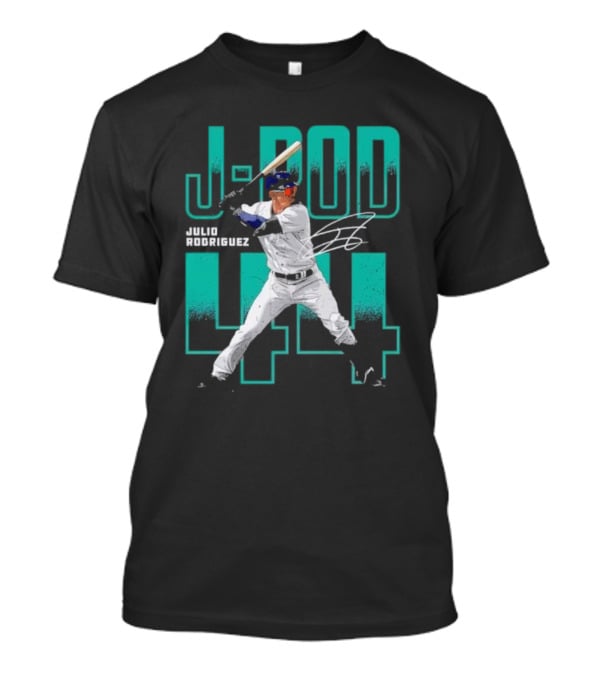 J-Rod Julio Rodriguez 44 Seattle Baseball Player Signature T-Shirt