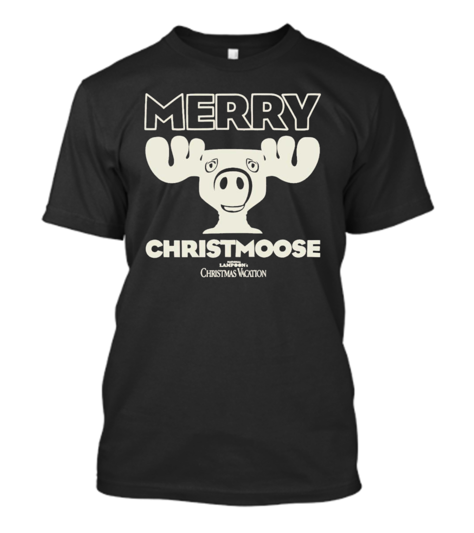 Merry Christmoose National Lampoon's Christmas Vacation Moose T-Shirt