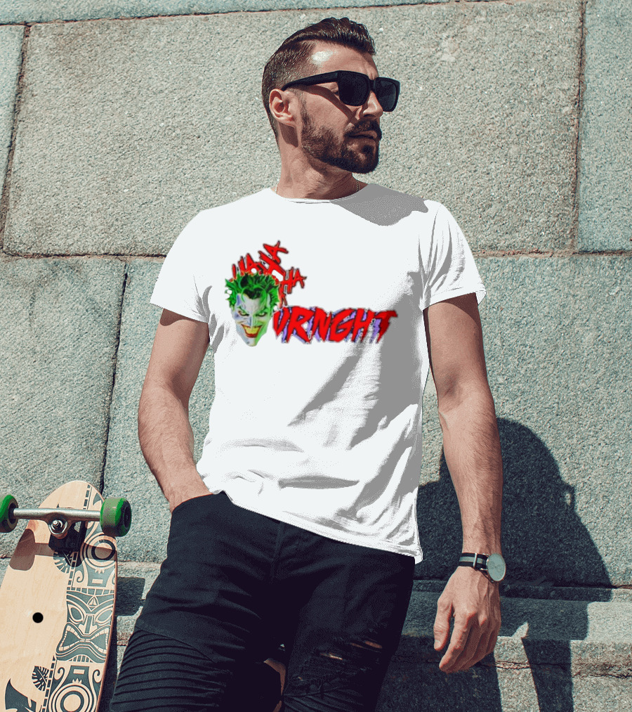 CBO Joker Ha Ha Crime URNGHT Begins T-Shirt