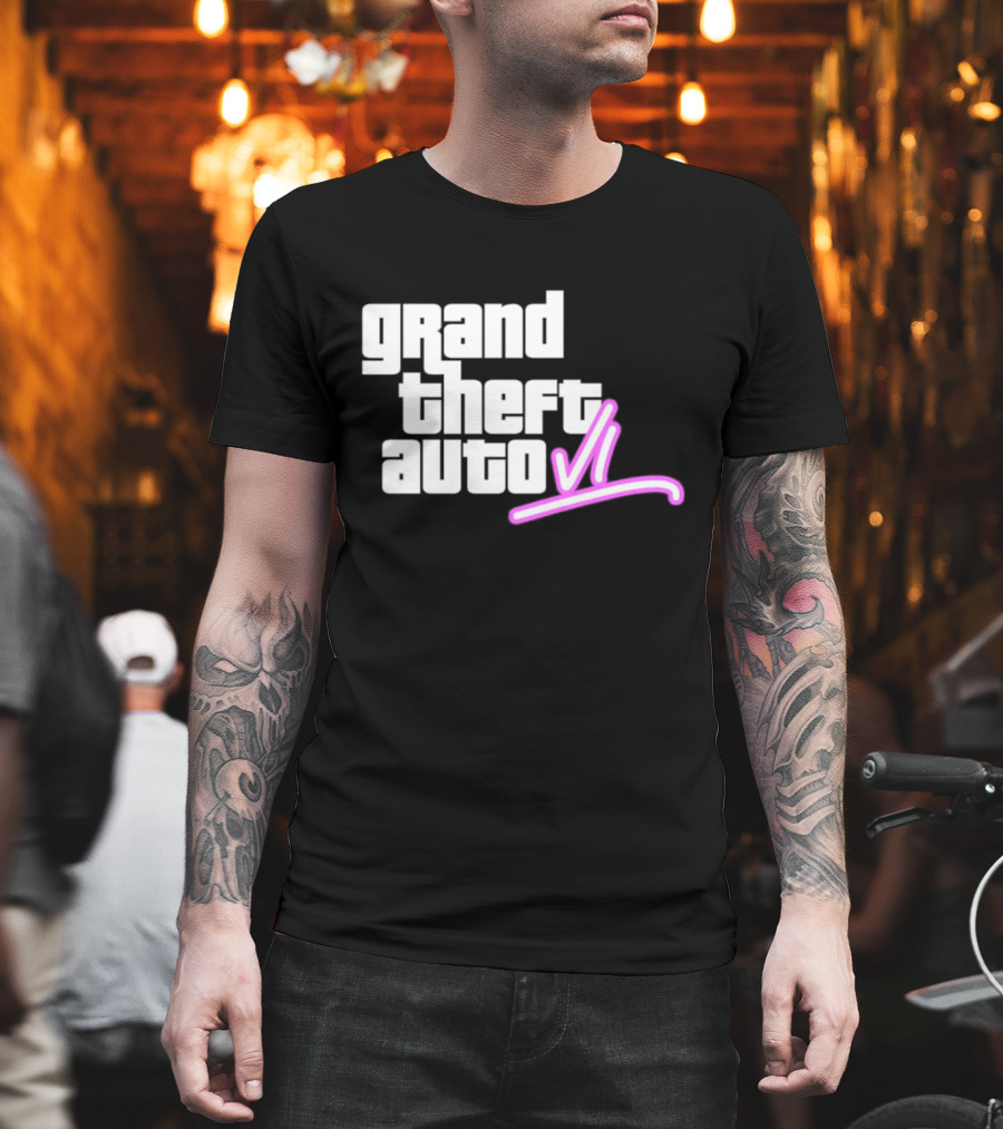 Grand Theft Auto VI Neon T-Shirt