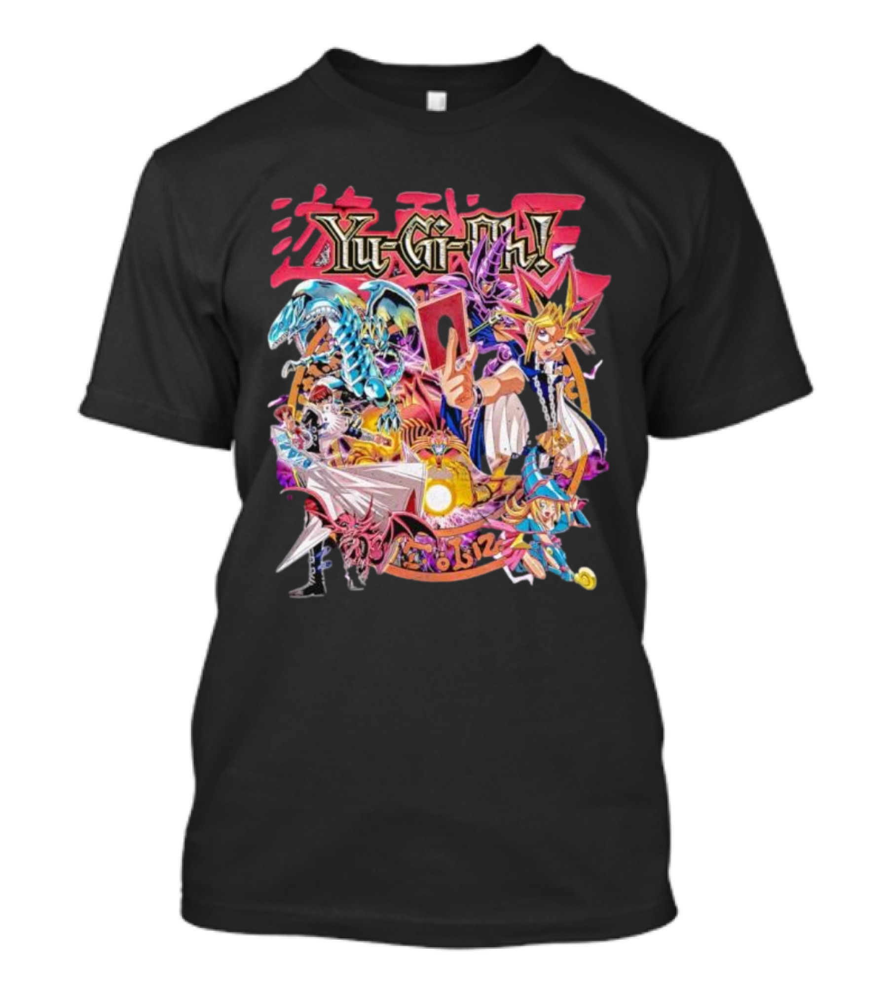 YuGiOh Duel Monsters Yugi Kaiba Joey Blue Eyes Dark Magician Exodia T-Shirt