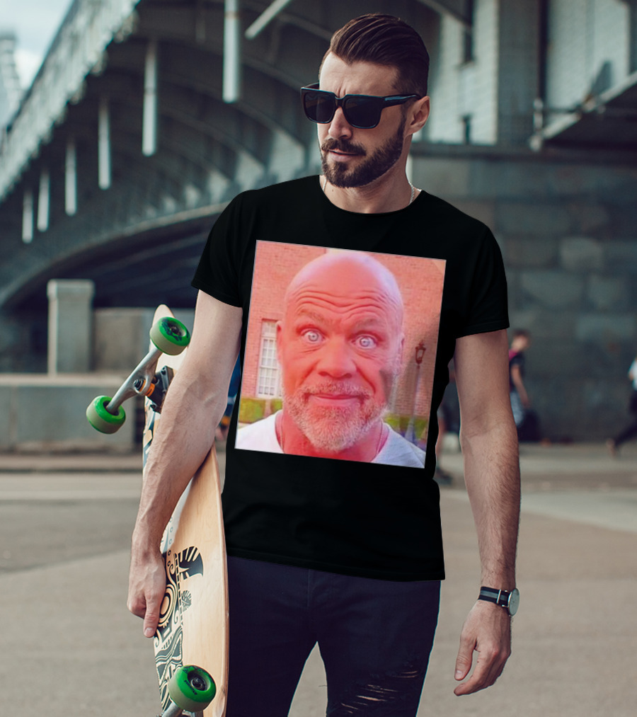 Kurt Angle Staring Intense Expression T-Shirt