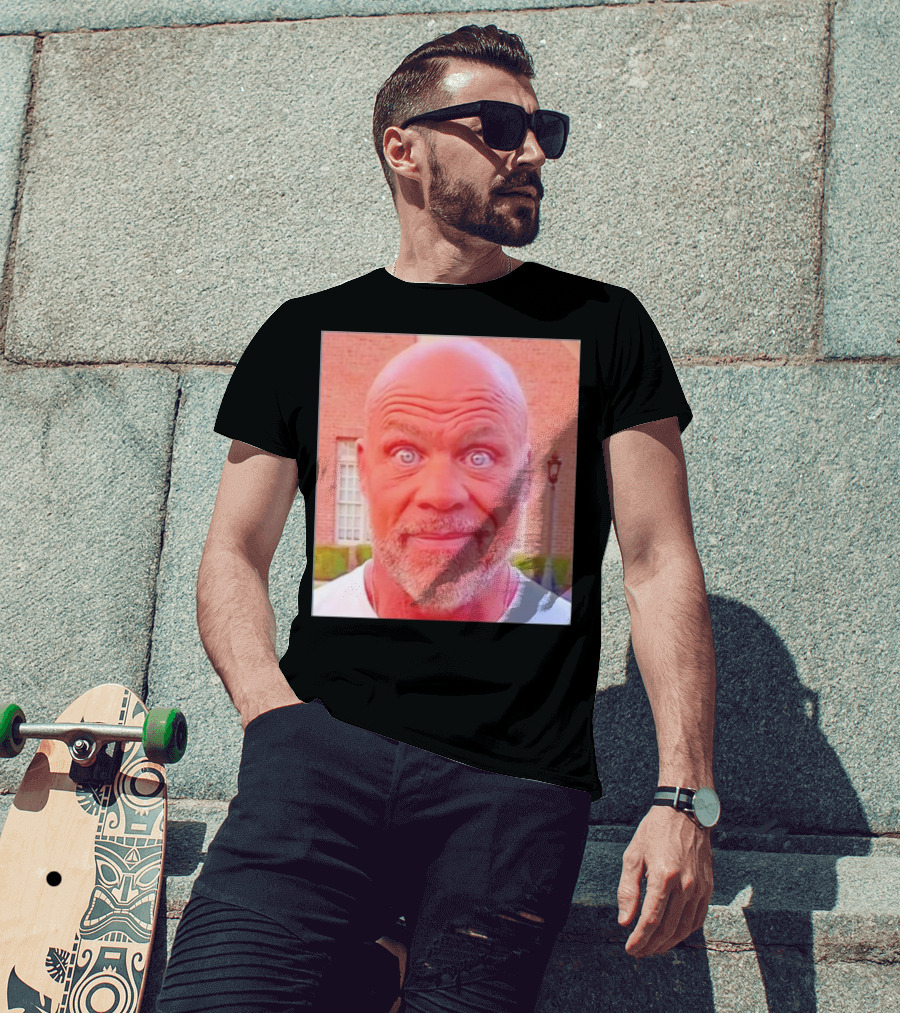 Kurt Angle Staring Intense Expression T-Shirt
