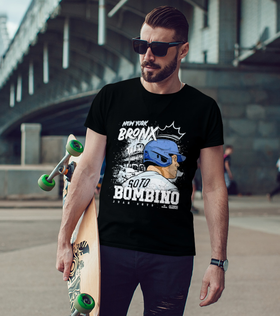 New York Bronx Soto Bombino Juan Soto Clutch Animated T-Shirt
