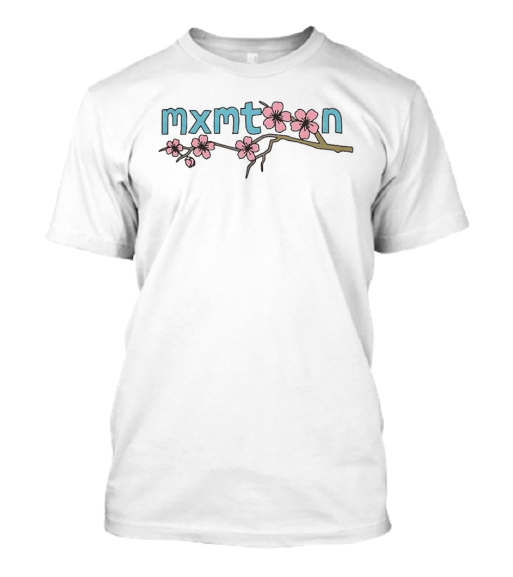 Mxmtoon Plum Blossom Pink Flower Branch T-Shirt
