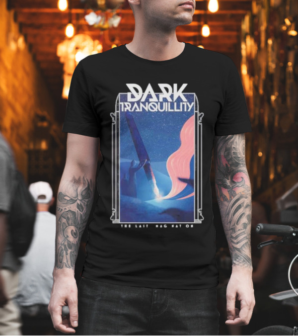 Dark Tranquillity The Last Imagination Cosmic Journey in Night Sky T-Shirt Dark Tranquillity The Last Imagination Cosmic Journey in Night Sky T-Shirt