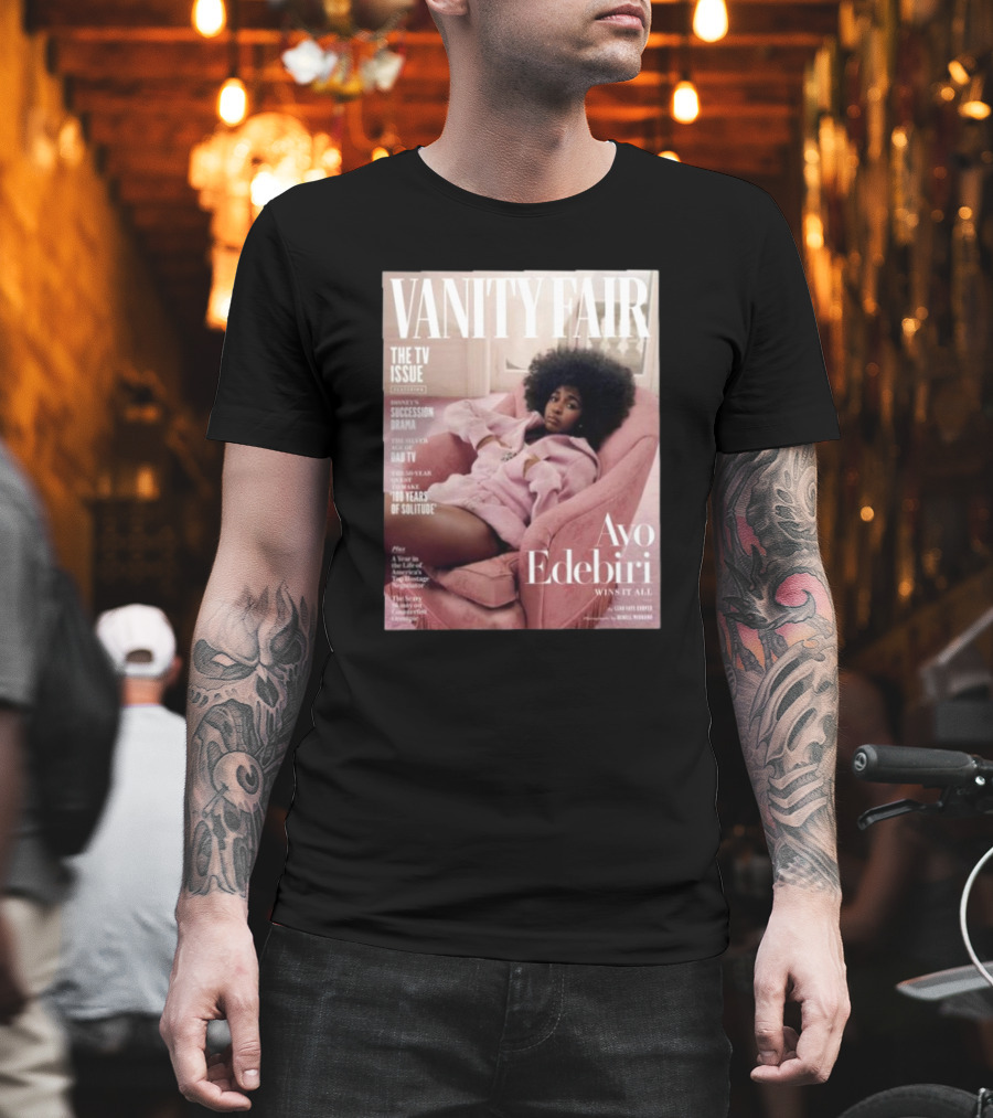 VANITY FAIR The TV Issue Ayo Edebiri Wins It All T-Shirt