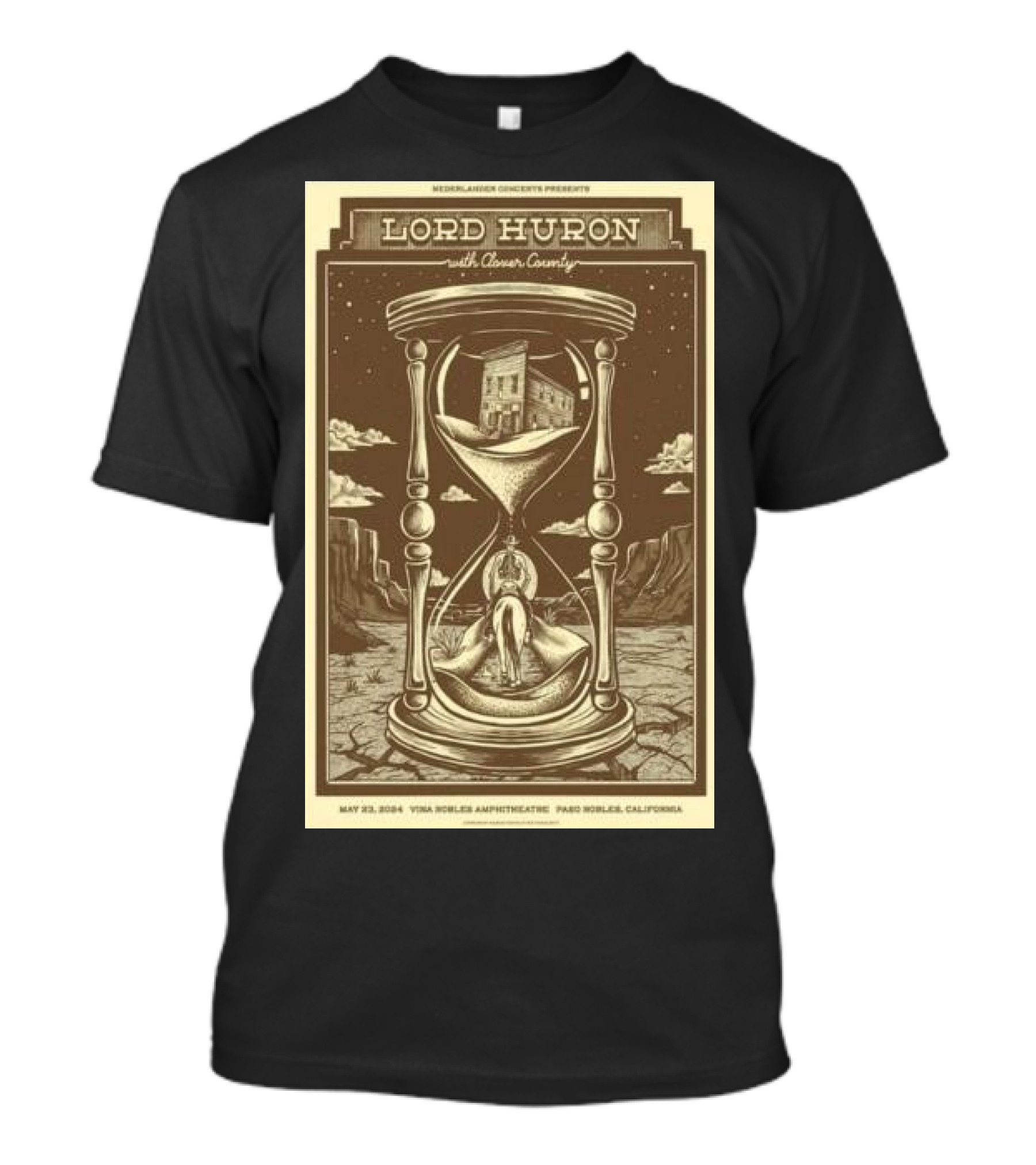 Lord Huron With Anna Ash Vina Robles Amphitheatre Paso Robles May 23 T-Shirt