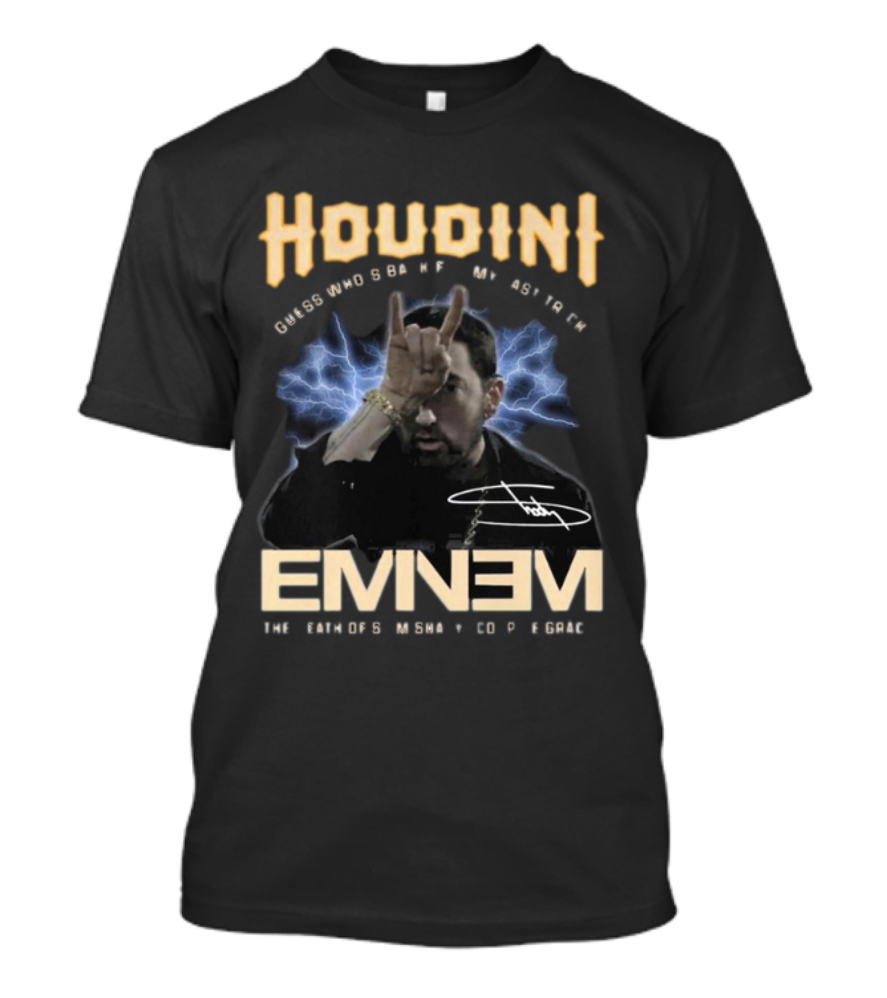 Houdini Guess Who’s Back For My Last Trick Eminem The Death Of Slim Shady T-Shirt