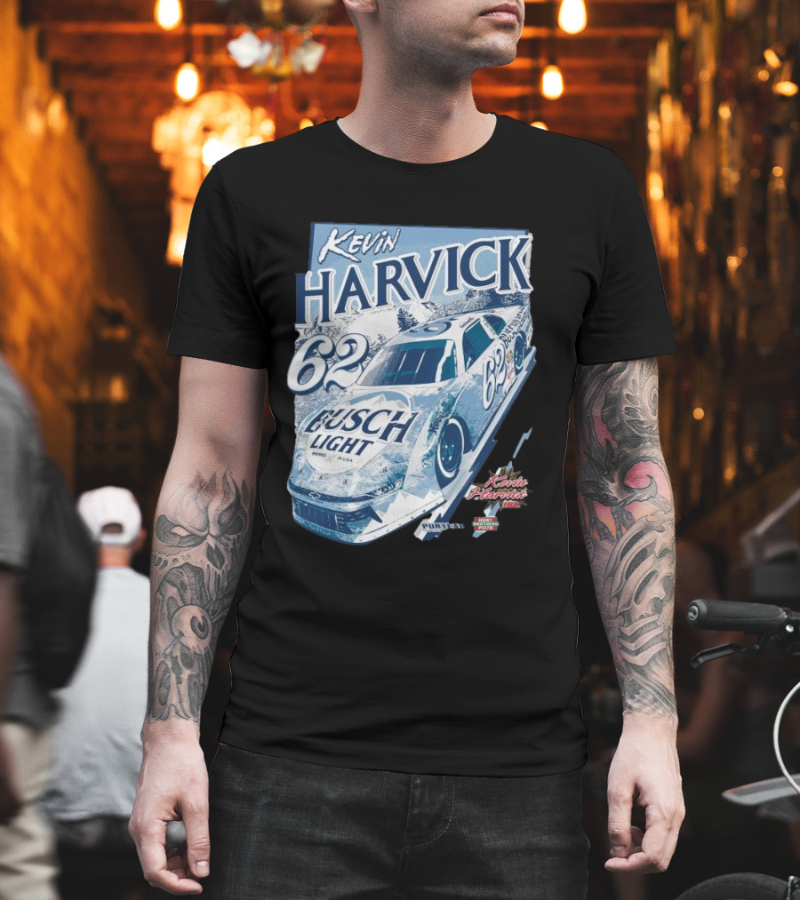 Kevin Harvick 62 Busch Light Racing Car At 5 Flags Speedway June 28 T-Shirt