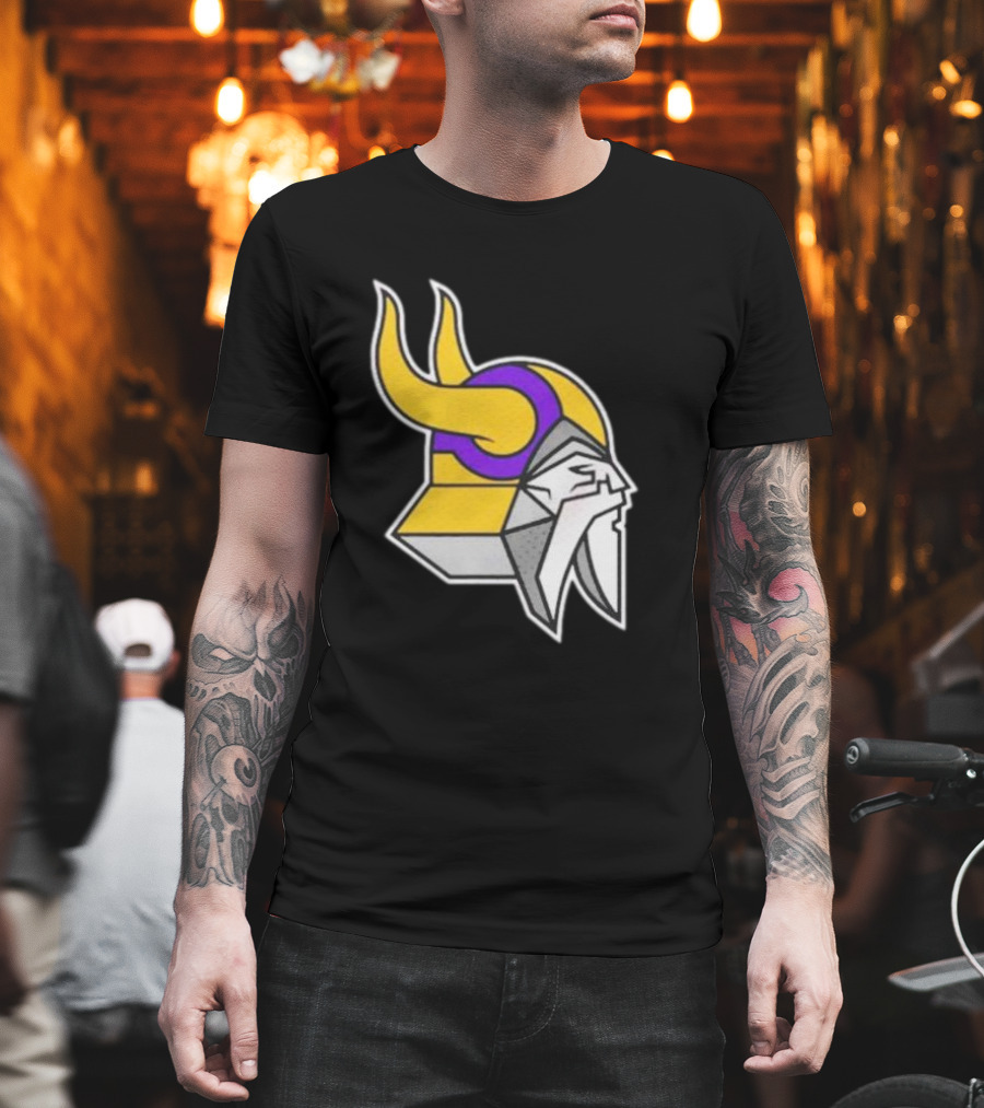 Minnesota Vikings The Chaos Bringers Viking Head T-Shirt