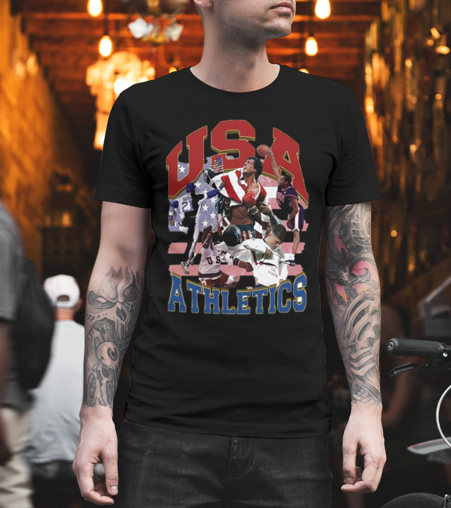USA Athletics Almost Friday Iconic Sports Moments T-Shirt