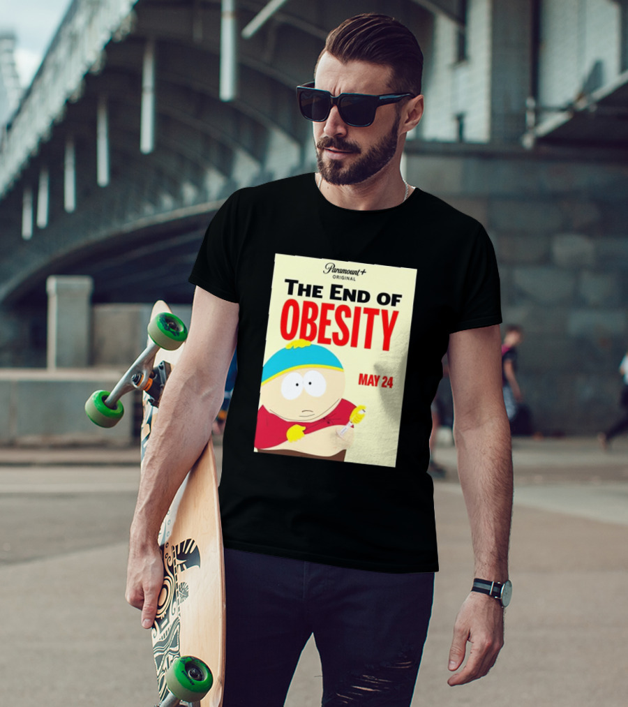 Paramount Original The End Of Obesity May 24 Featuring Iconic Cartoon Character T-Shirt