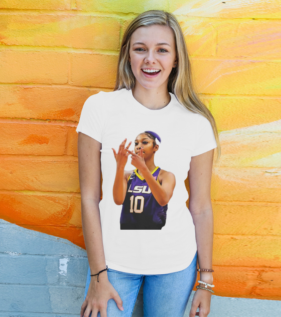 Angel Reese 10 LSU Ring Me T-Shirt