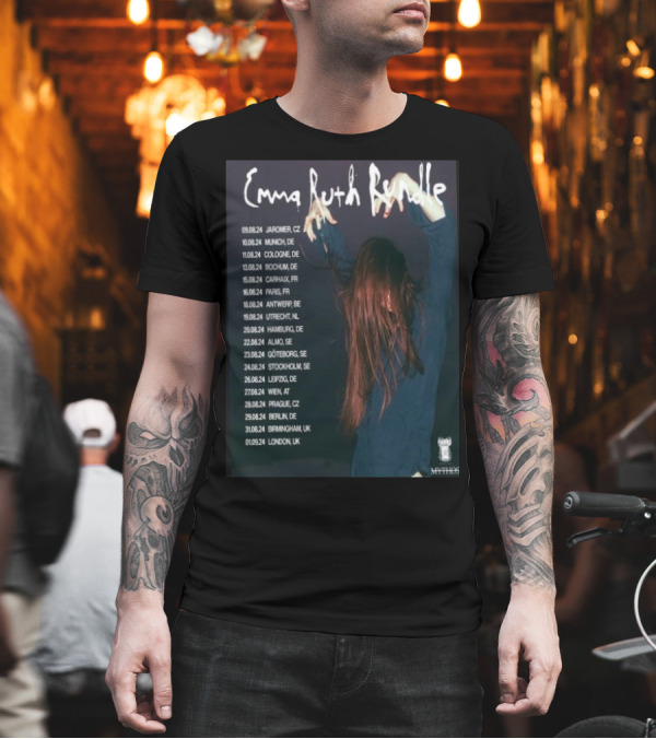Emma Ruth Rundle 2024 European Tour Dates Mythos London Prague Berlin T-Shirt Emma Ruth Rundle 2024 European Tour Dates Mythos London Prague Berlin T-Shirt