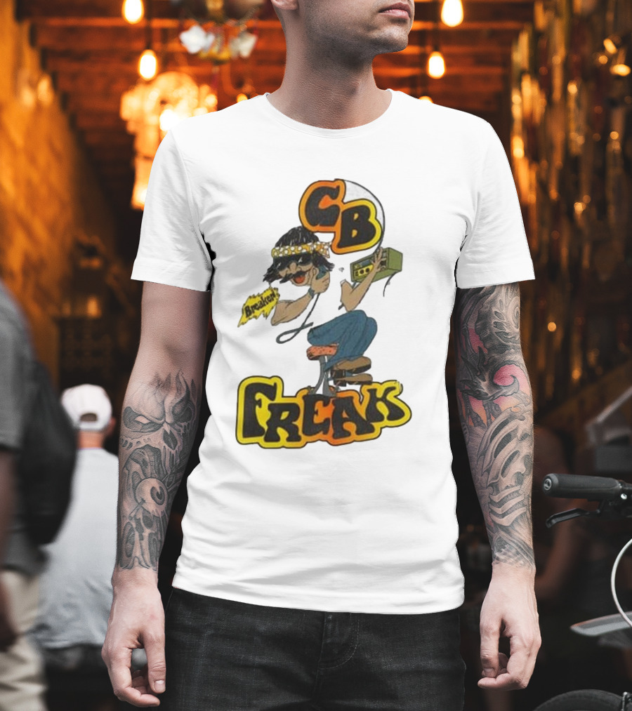 CB FREAK Breaker Trucker CB Radio Enthusiast T-Shirt