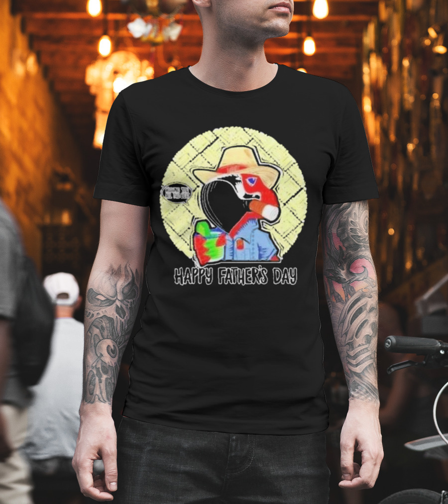 Happy Father’s Day Wishing You All The Best Toucan Hat And Drink T-Shirt