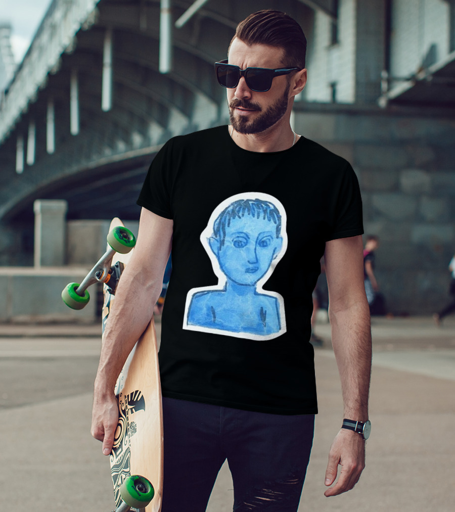 Hardest Fit Pics Blue Boii Iconic Blue T-Shirt