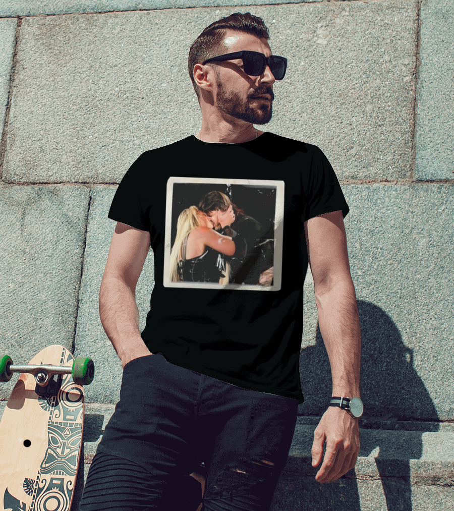 Liv Morgan Dominik Mysterio Candid Kiss Moment T-Shirt