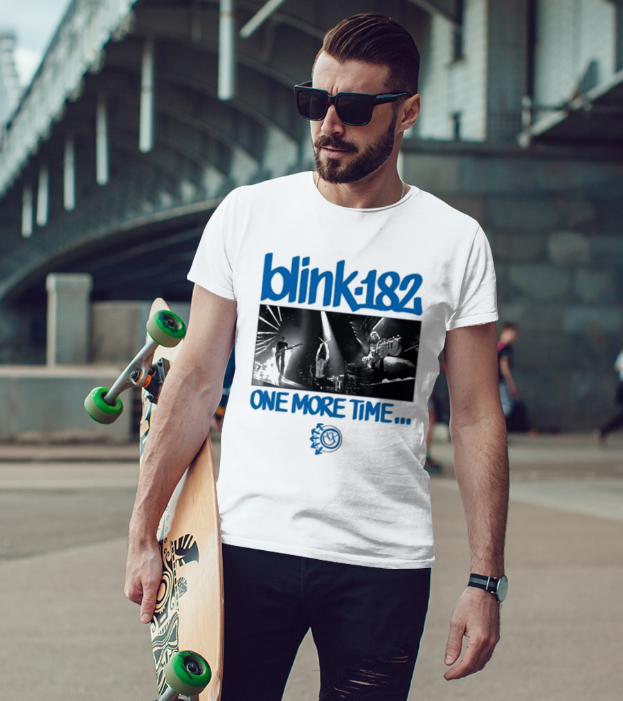 Blink-182 One More Time Concert Photo T-Shirt