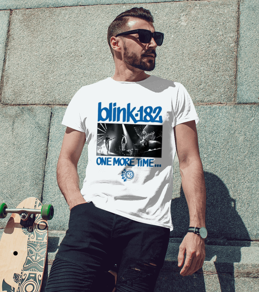 Blink-182 One More Time Concert Photo T-Shirt