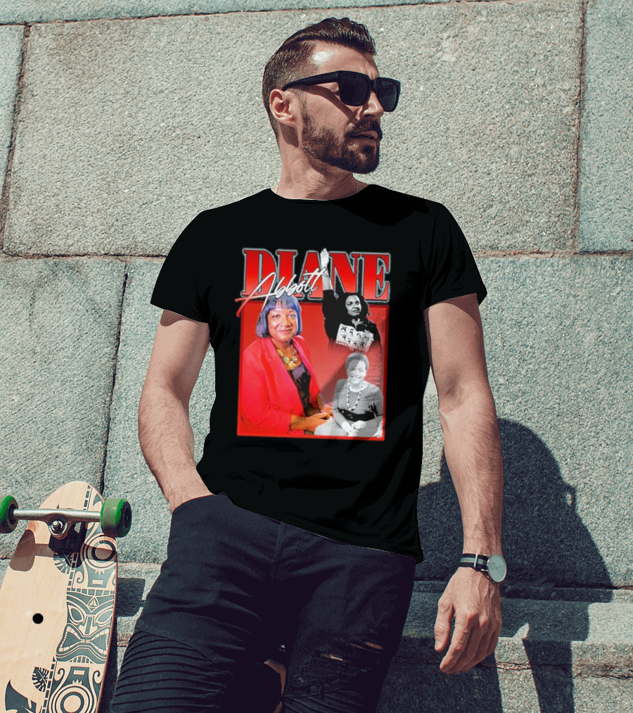 Diane Abbott Empowerment Portrait Collage T-Shirt