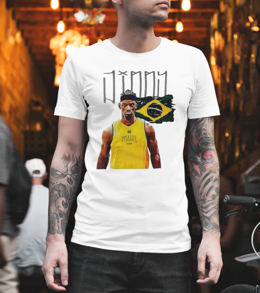 Jimmy Brasil Vibe Neymar Brazil Team T-Shirt