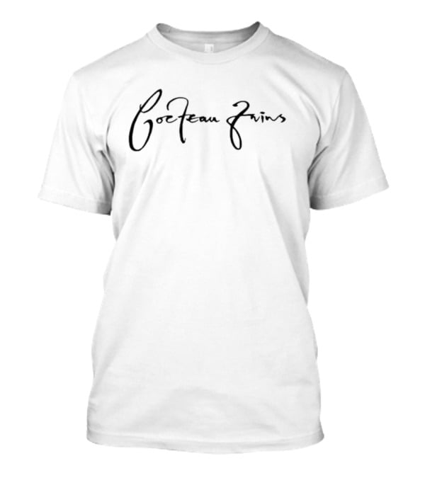 Cocteau Twins Victorialand Album Cover Black Script T-Shirt