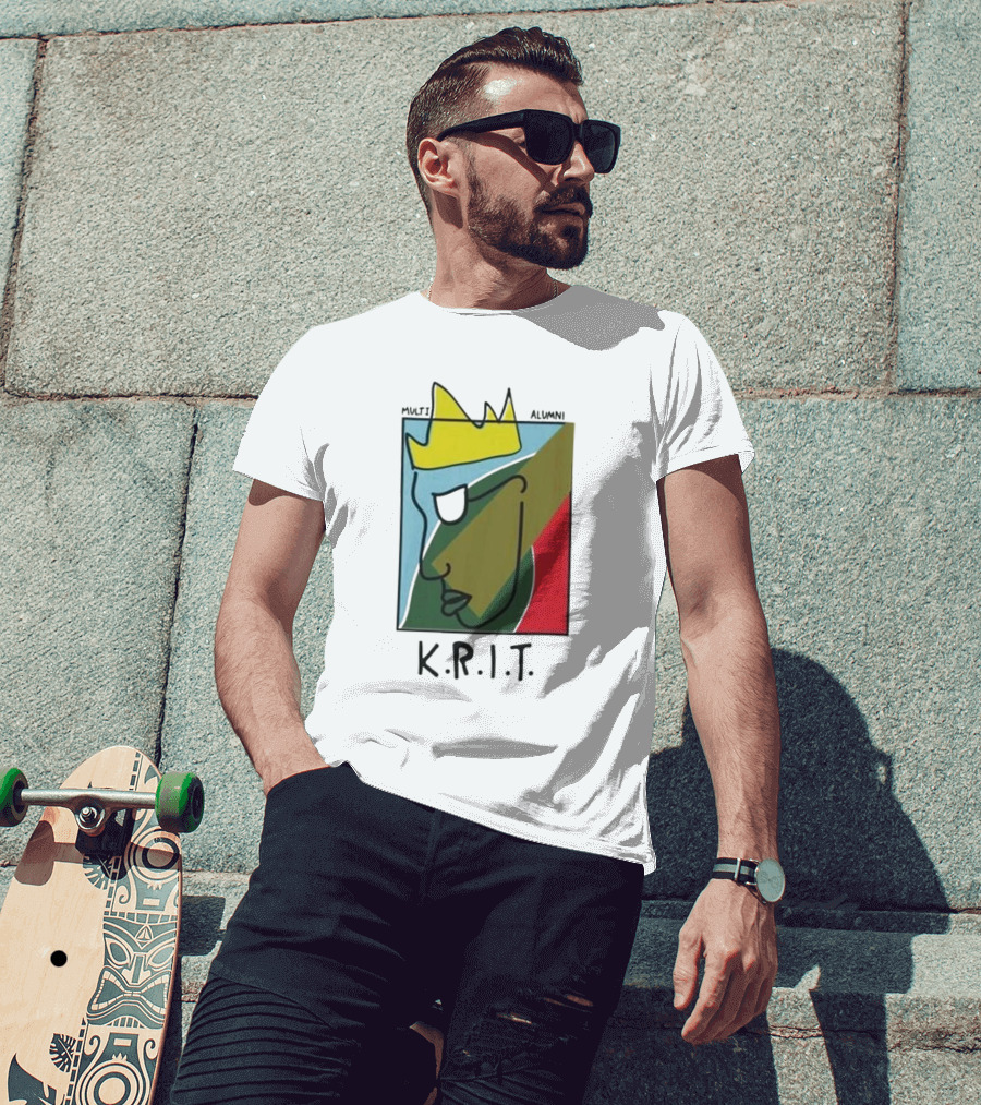 Big K.R.I.T. Radio Raheem K.R.I.T. Iconic Minimalist Crown T-Shirt