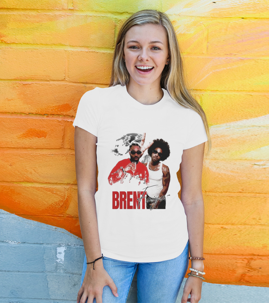 Brent Faiyaz Red Jacket And Tank Top T-Shirt