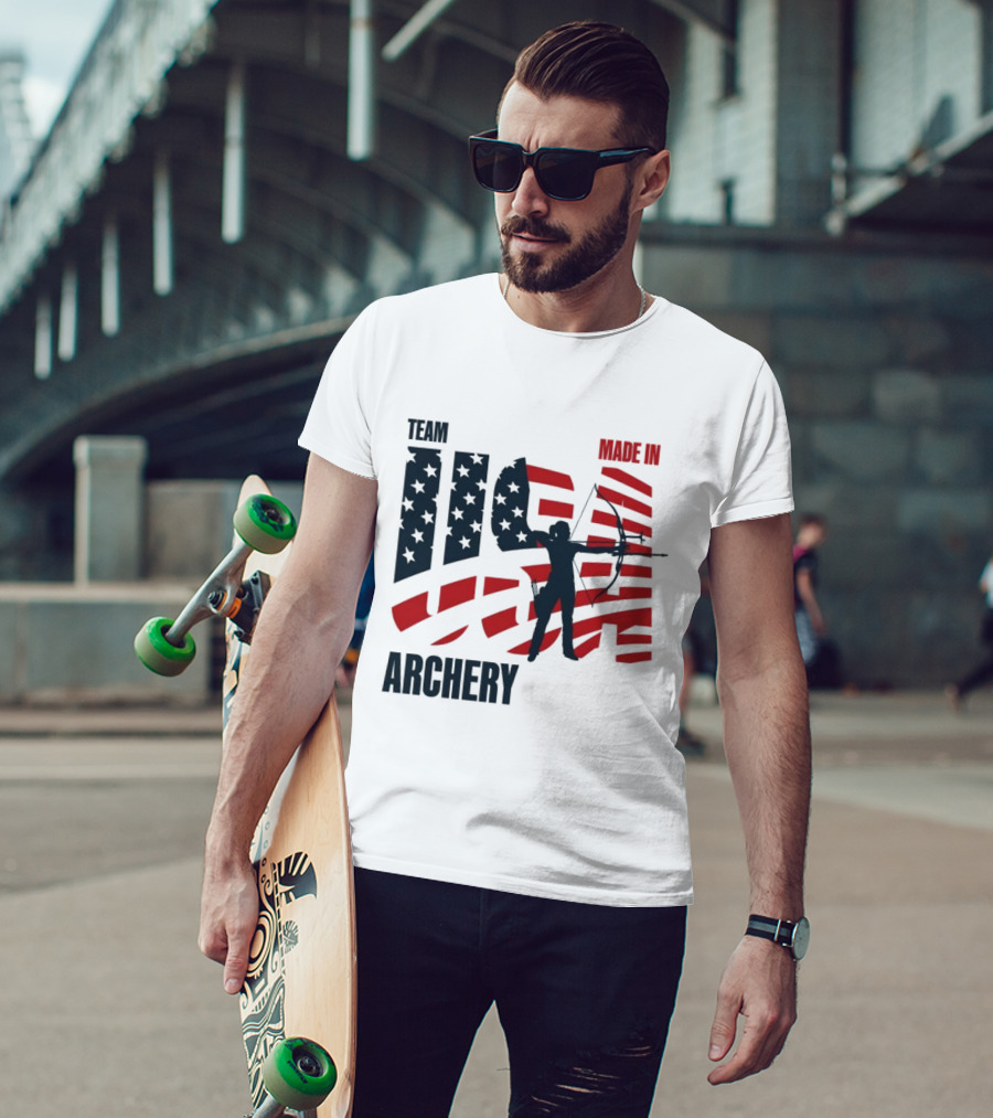 Team USA Archery Made In Olympic T-Shirt