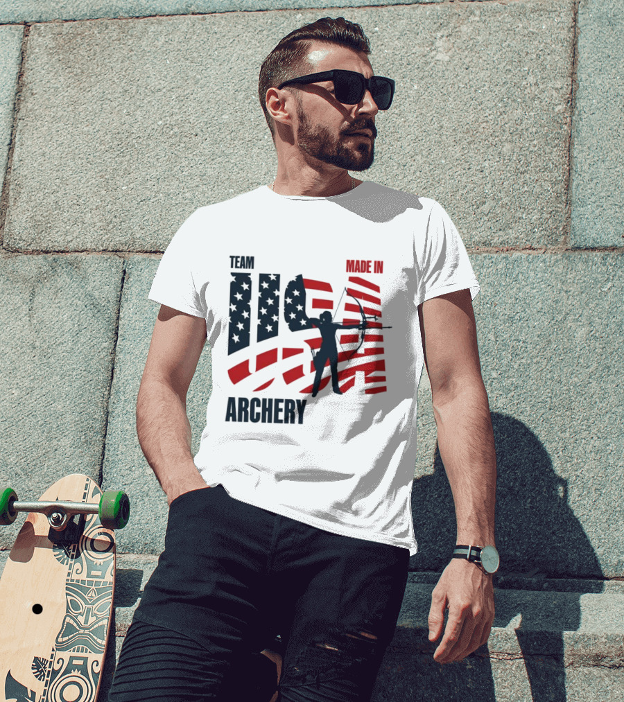 Team USA Archery Made In Olympic T-Shirt