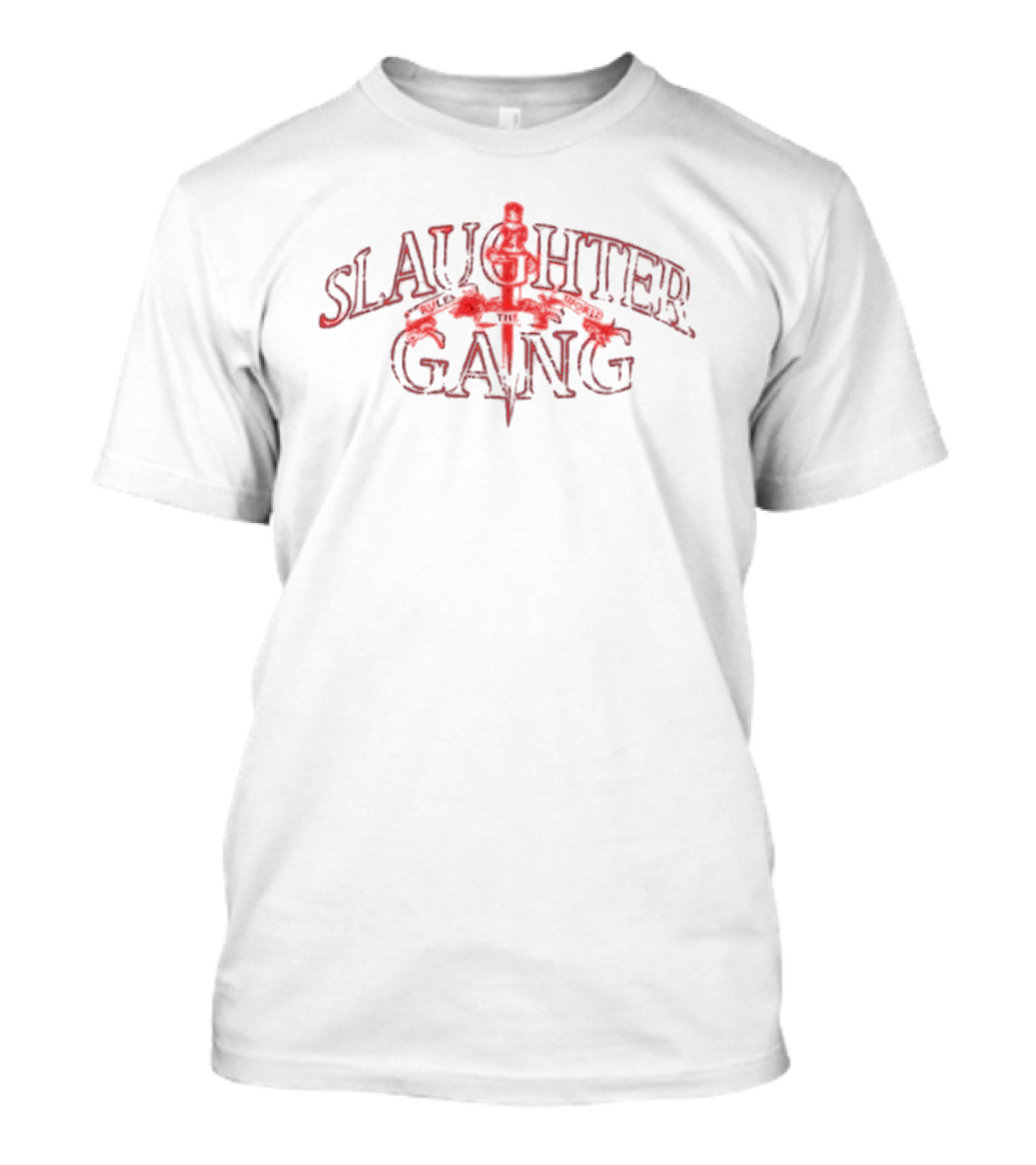 Corteiz X 21 Savage Slaughter Gang Sword T-Shirt