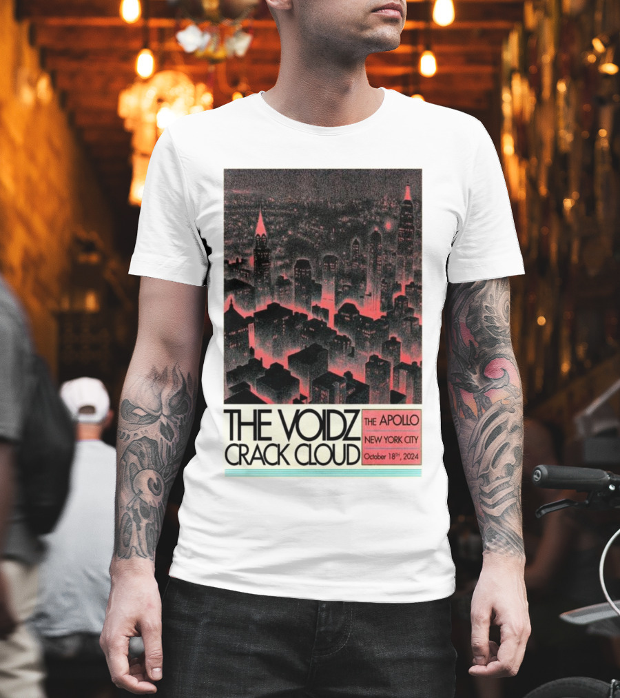 The Voidz Crack Cloud The Apollo New York City October 18th T-Shirt