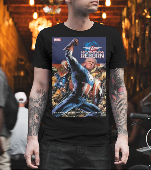 Marvel Captain America Reborn Trump Edition T-Shirt Marvel Captain America Reborn Trump Edition T-Shirt