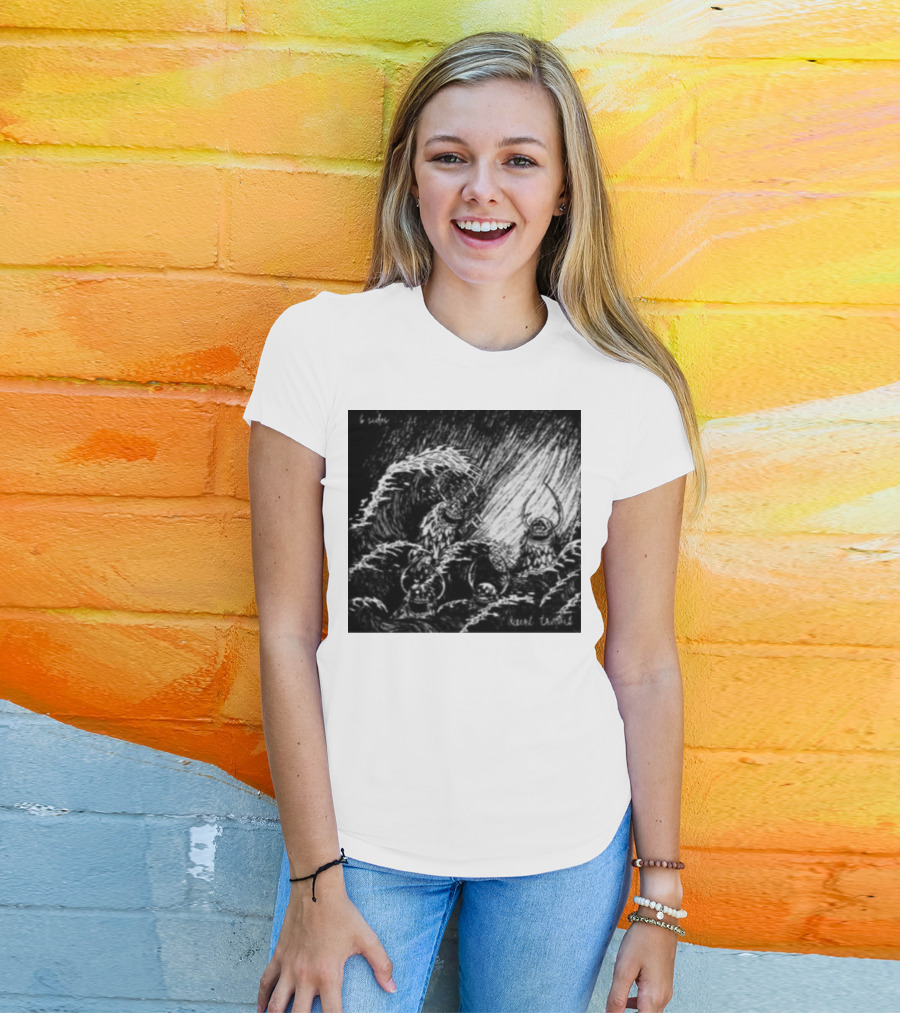 Kurt Travis B Sides Ocean Wave Creatures T-Shirt