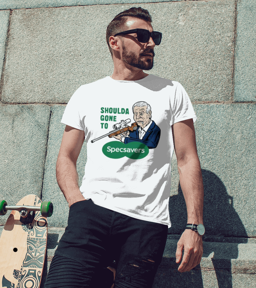 Shoulda Gone To Specsavers Joe Snipen Sniper T-Shirt