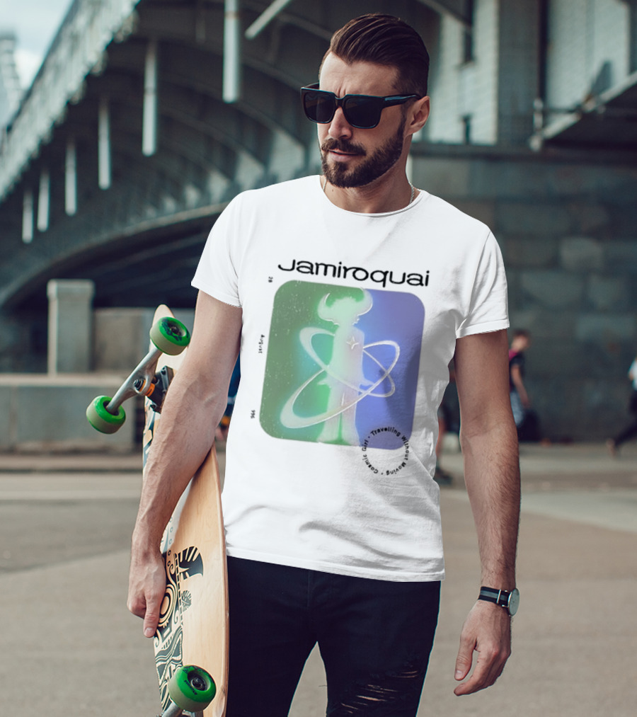 Jamiroquai Cosmic Being Travelling Without Moving August 29 96 T-Shirt