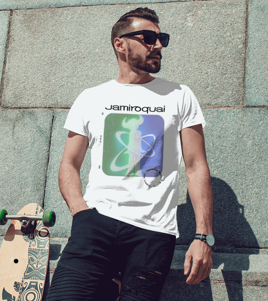 Jamiroquai Cosmic Being Travelling Without Moving August 29 96 T-Shirt